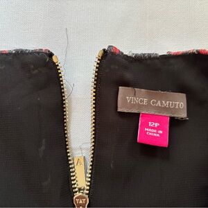 Vince Camuto Black Garment with Gold Accent